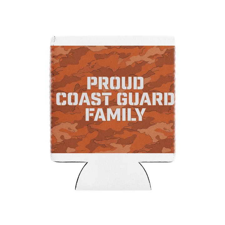Save Our Veterans – Proud Coast Guard Family Can Cooler product image (1)