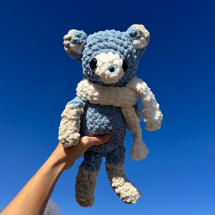 Mighty stuart - blue plushie product image (1)