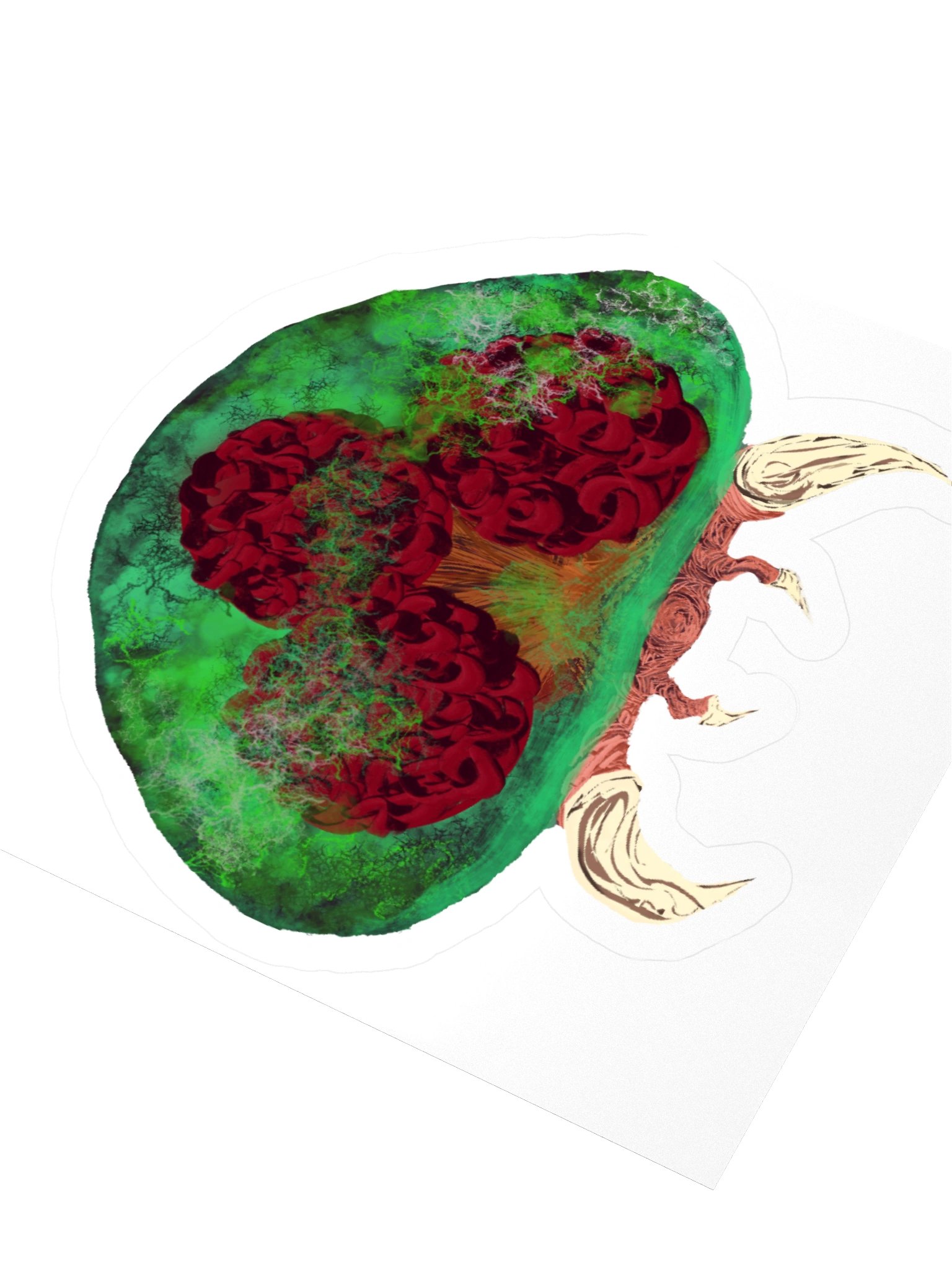 Pearl's Metroid Art STICKER product image (8)