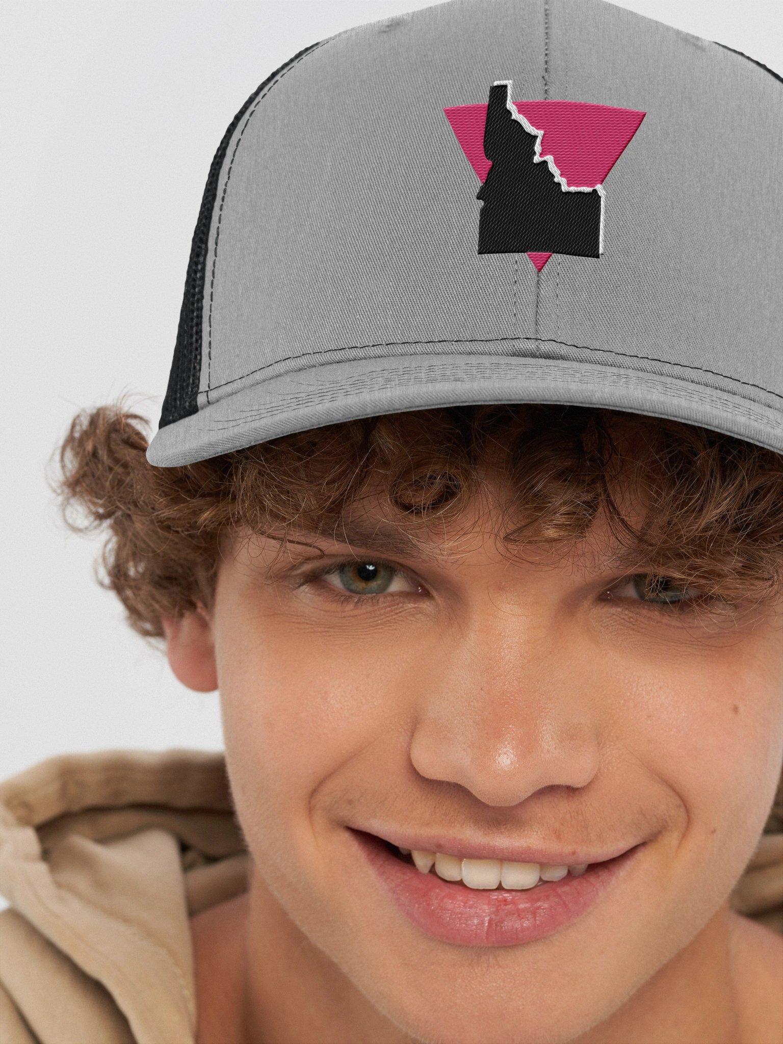 "PINK TRIANGLE" light hat product image (6)