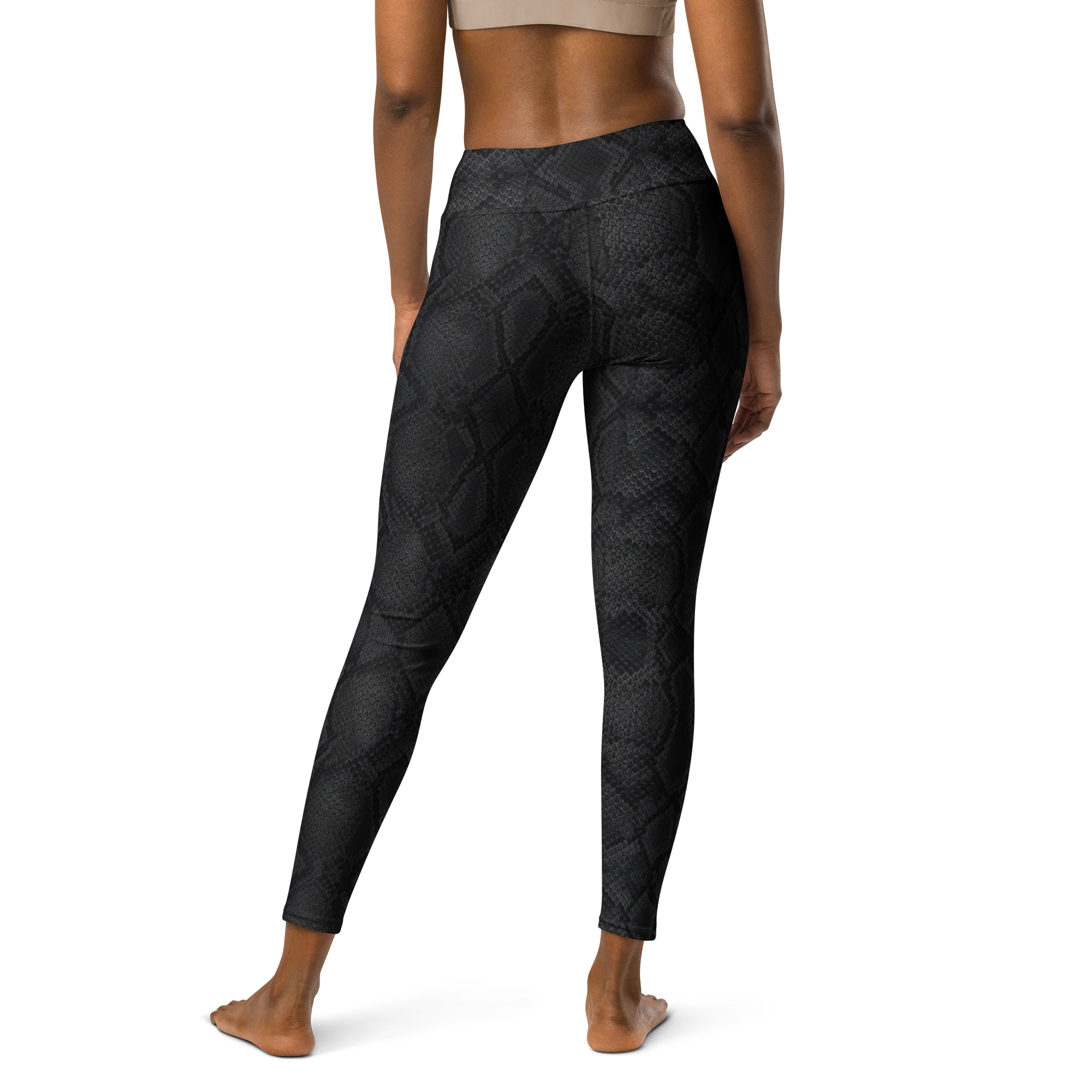 LEGGING TAILLE HAUTE ULTRA-SOUPLE IMPRIMÉ PEAU DE SERPENT – ALCHIMISTAE product image (6)