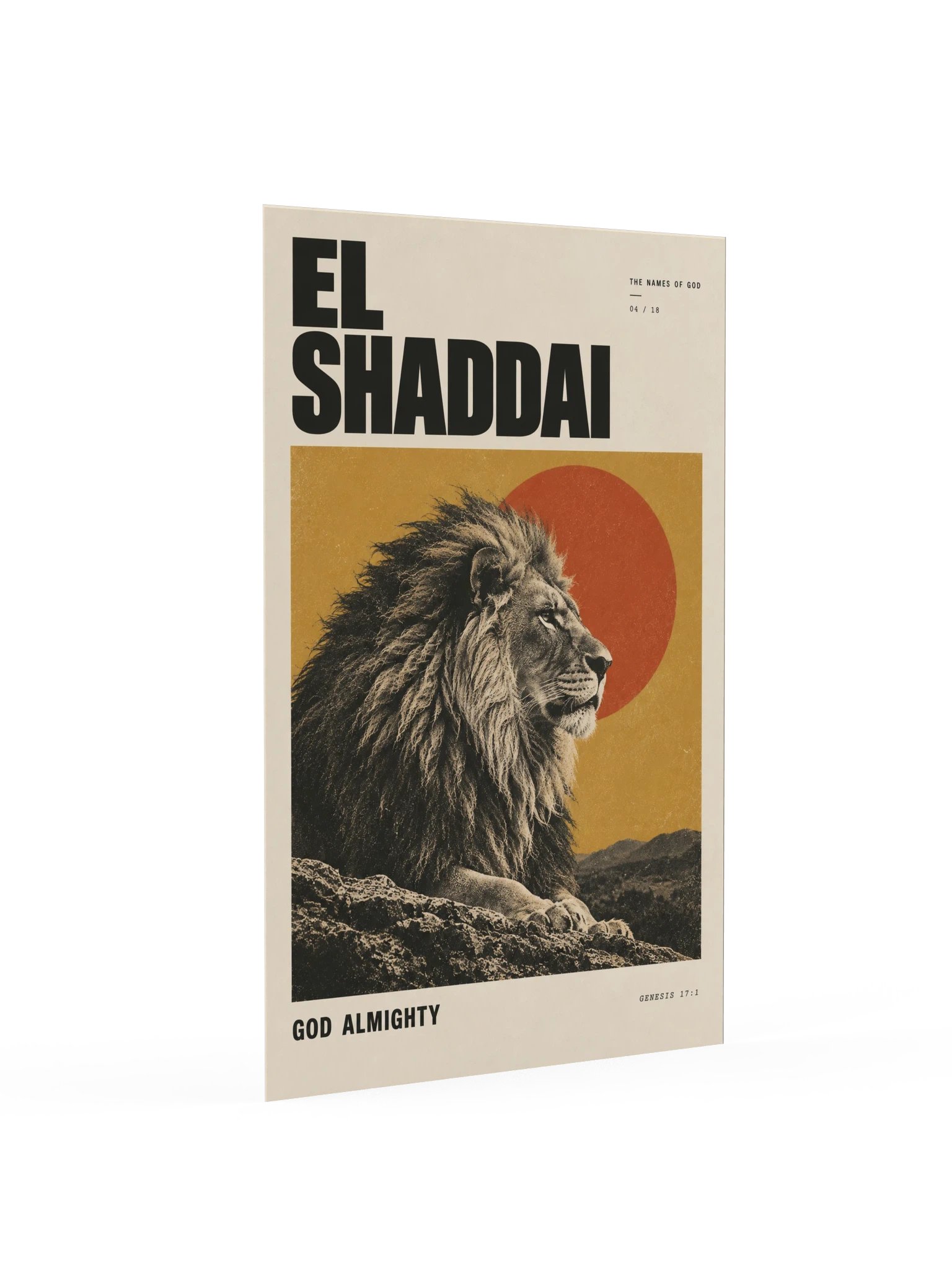 El Shaddai | Names of God Art Print product image (2)