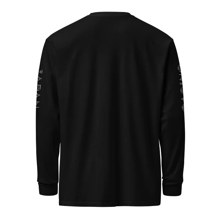 CASINO VERSUS JAPAN - Black Unisex Relaxed Fit Long Sleeve Shirt product image (2)