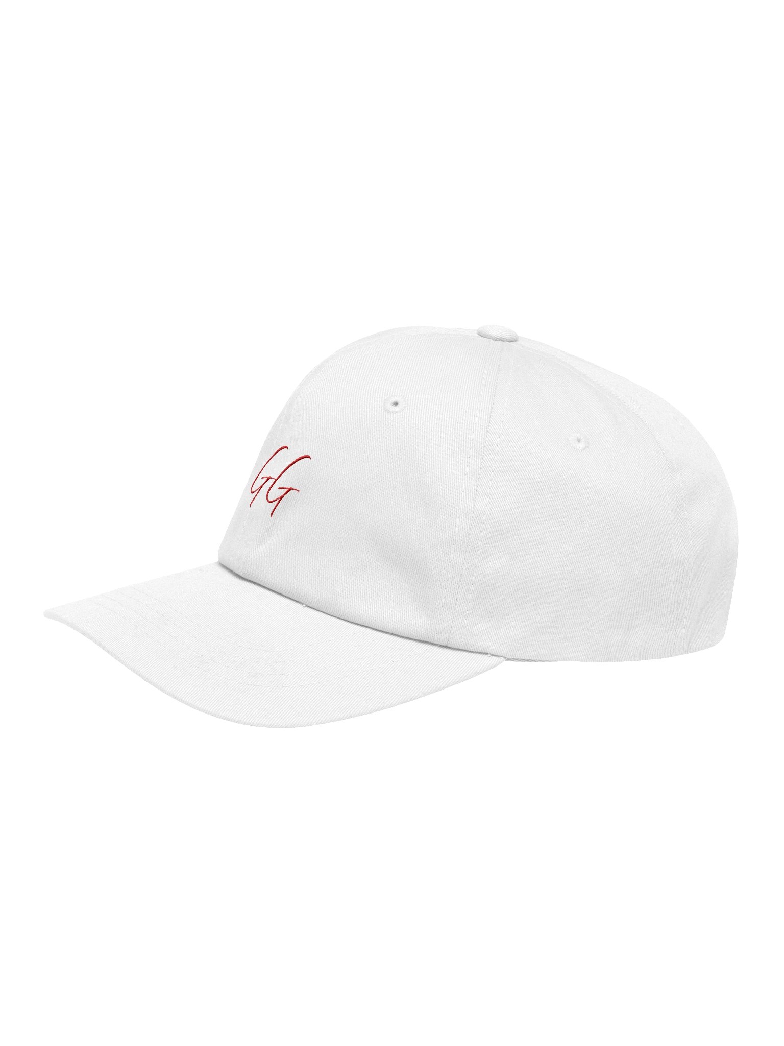 Embroidered "GG" Dad Hat - Red product image (23)