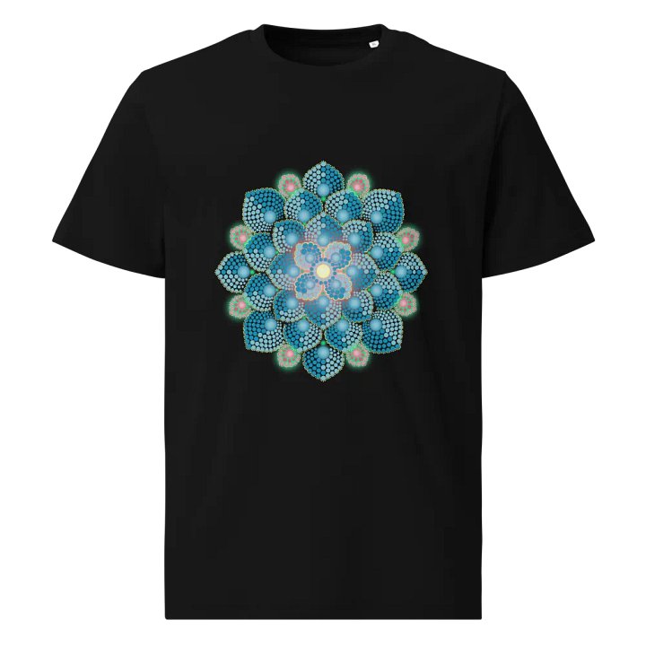 Summer Rain Mandala Organic T-Shirt product image (1)