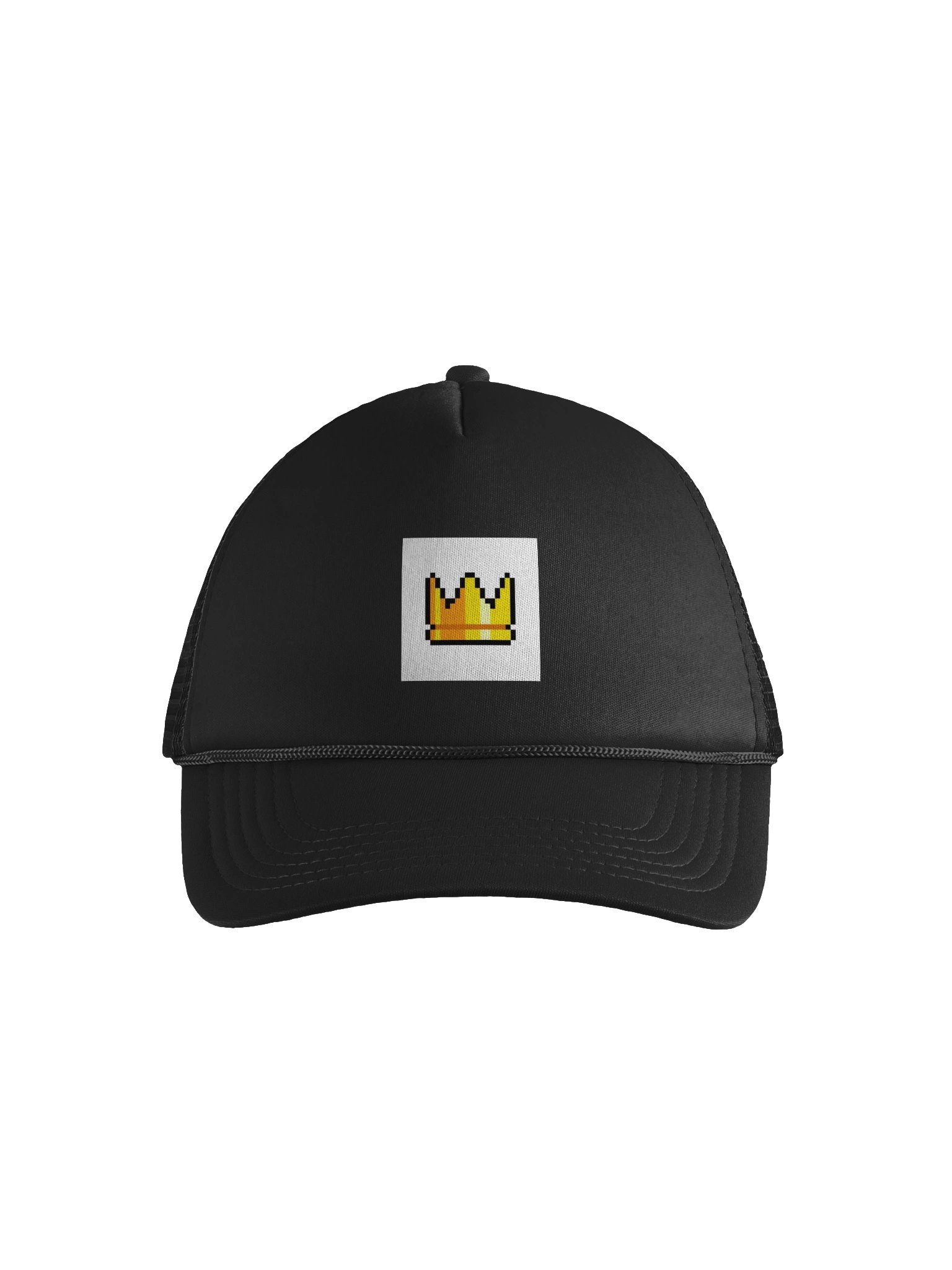 Pixel Crown Foam Trucker Hat product image (1)