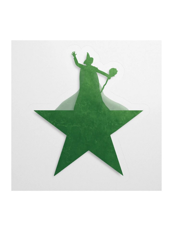 Wicked x Hamilton Stickers – Kiss-Cut Vinyl Decals for Theatre Lovers product image (2)