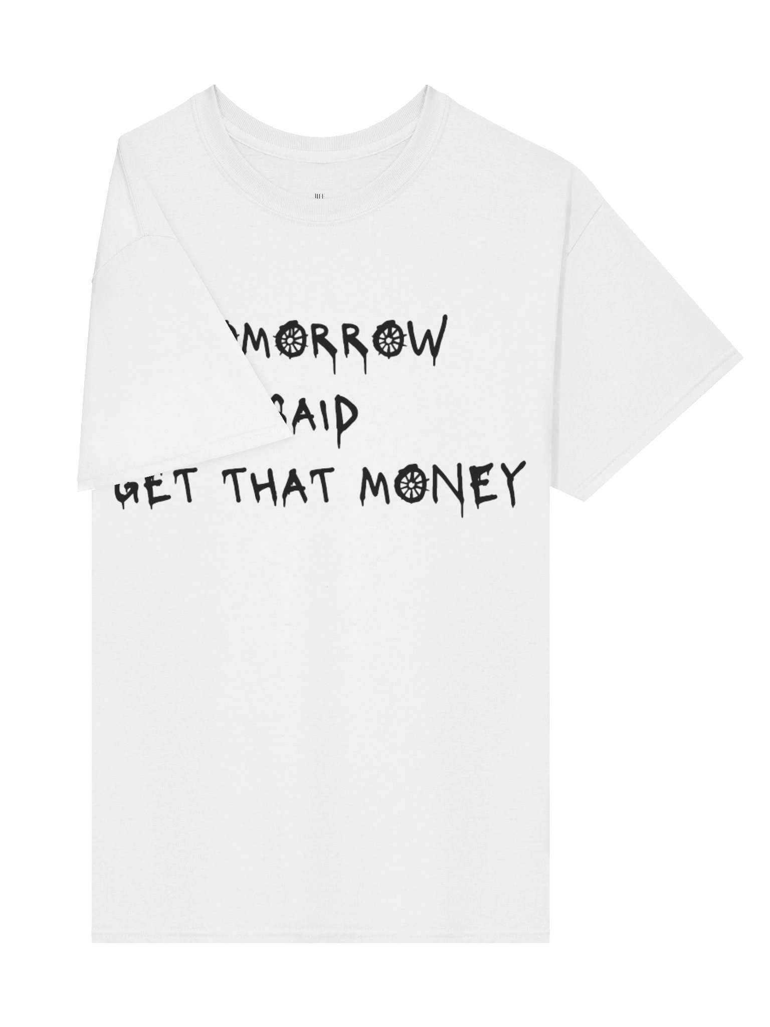Tomorrow Said T-Shirt- White product image (4)