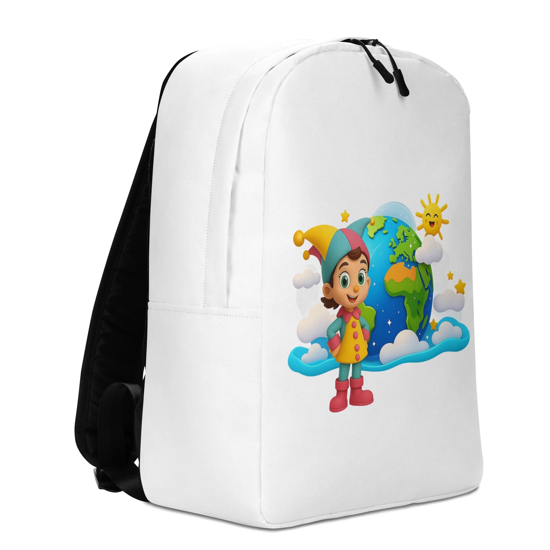 JessyJesty Earth Minimalist Backpack – Colorful, Conscious, and Ready to Explore product image (3)