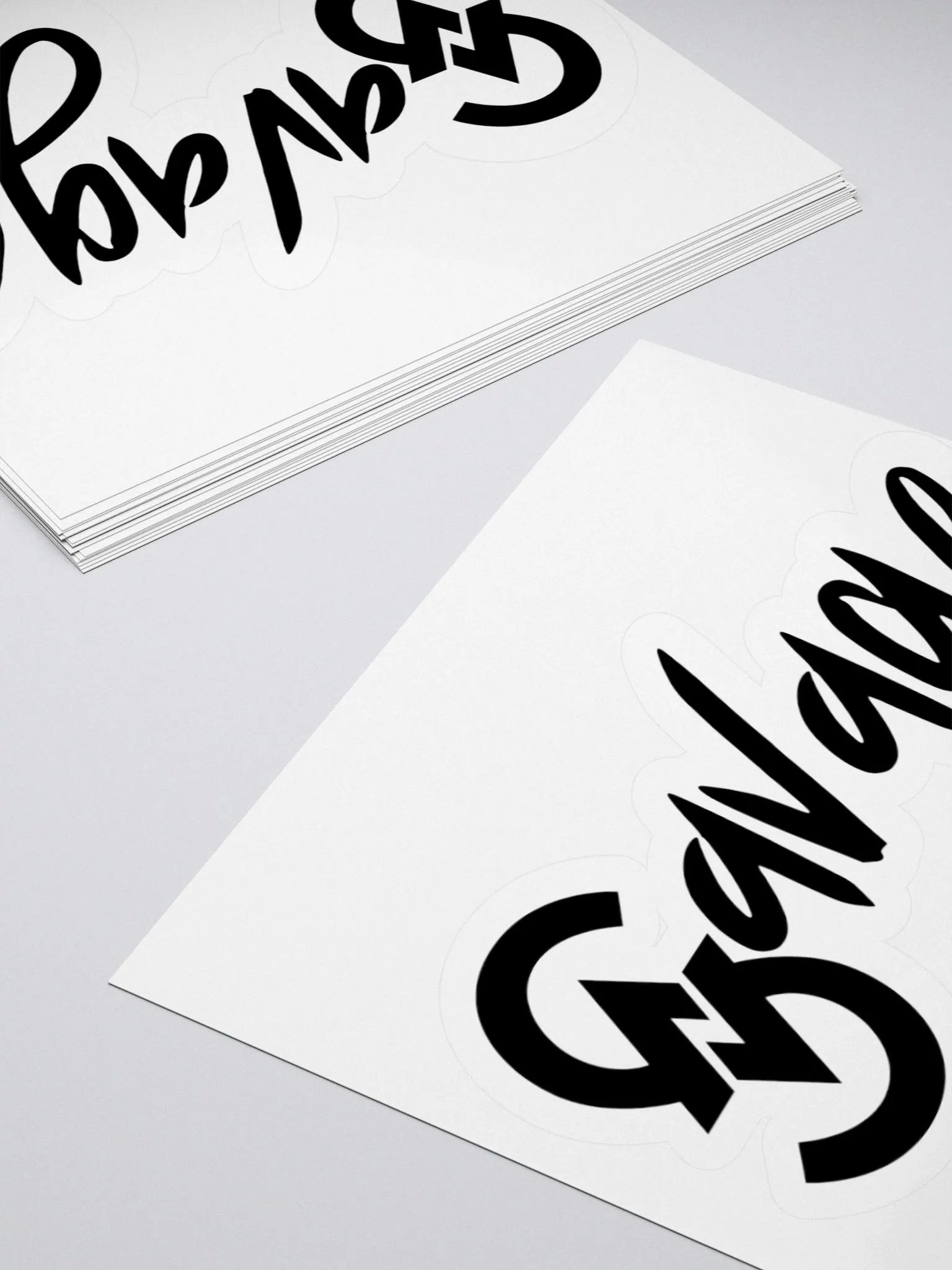 Savage Logo Sticker (Black) product image (4)