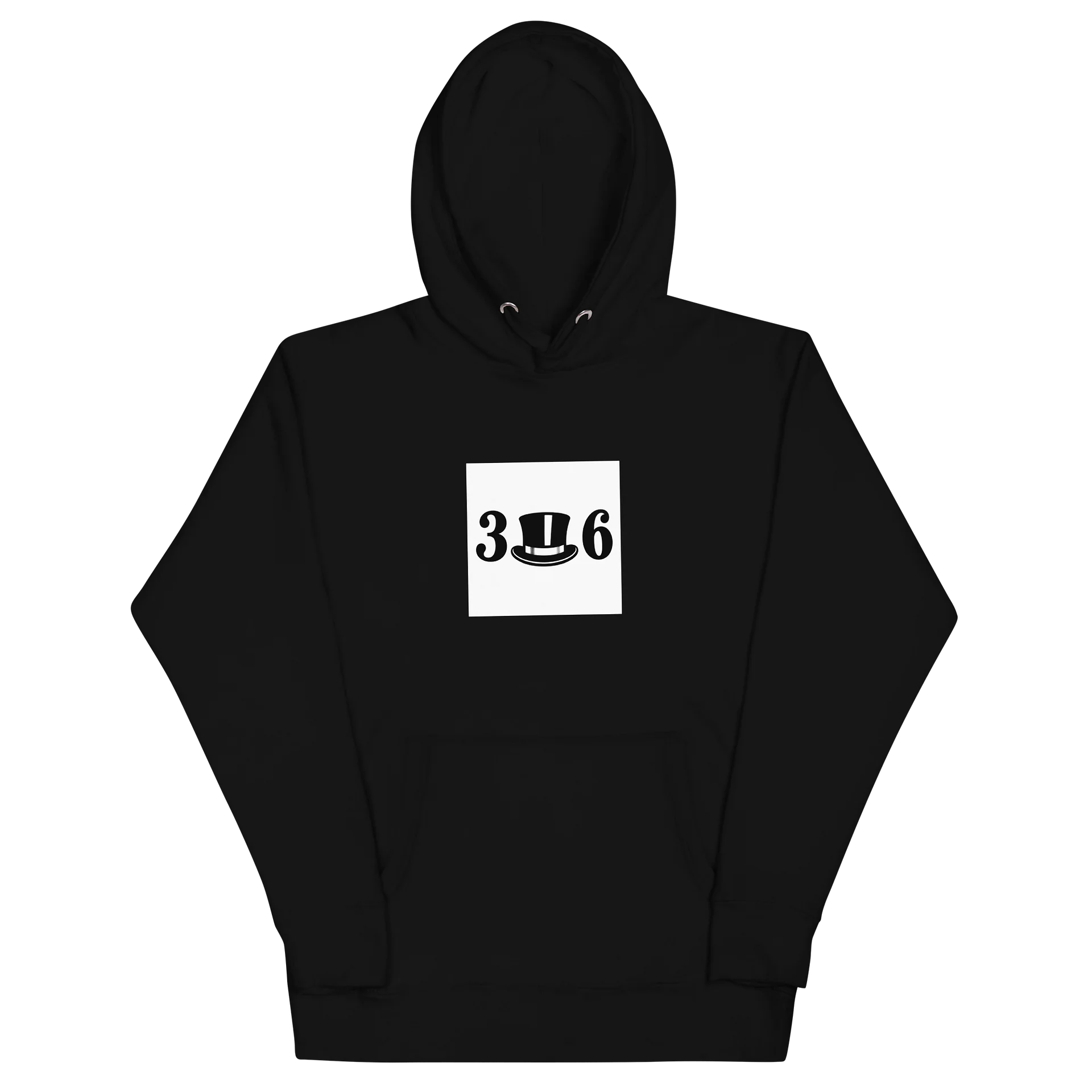 3 Hat 6 hoodie blk product image (2)