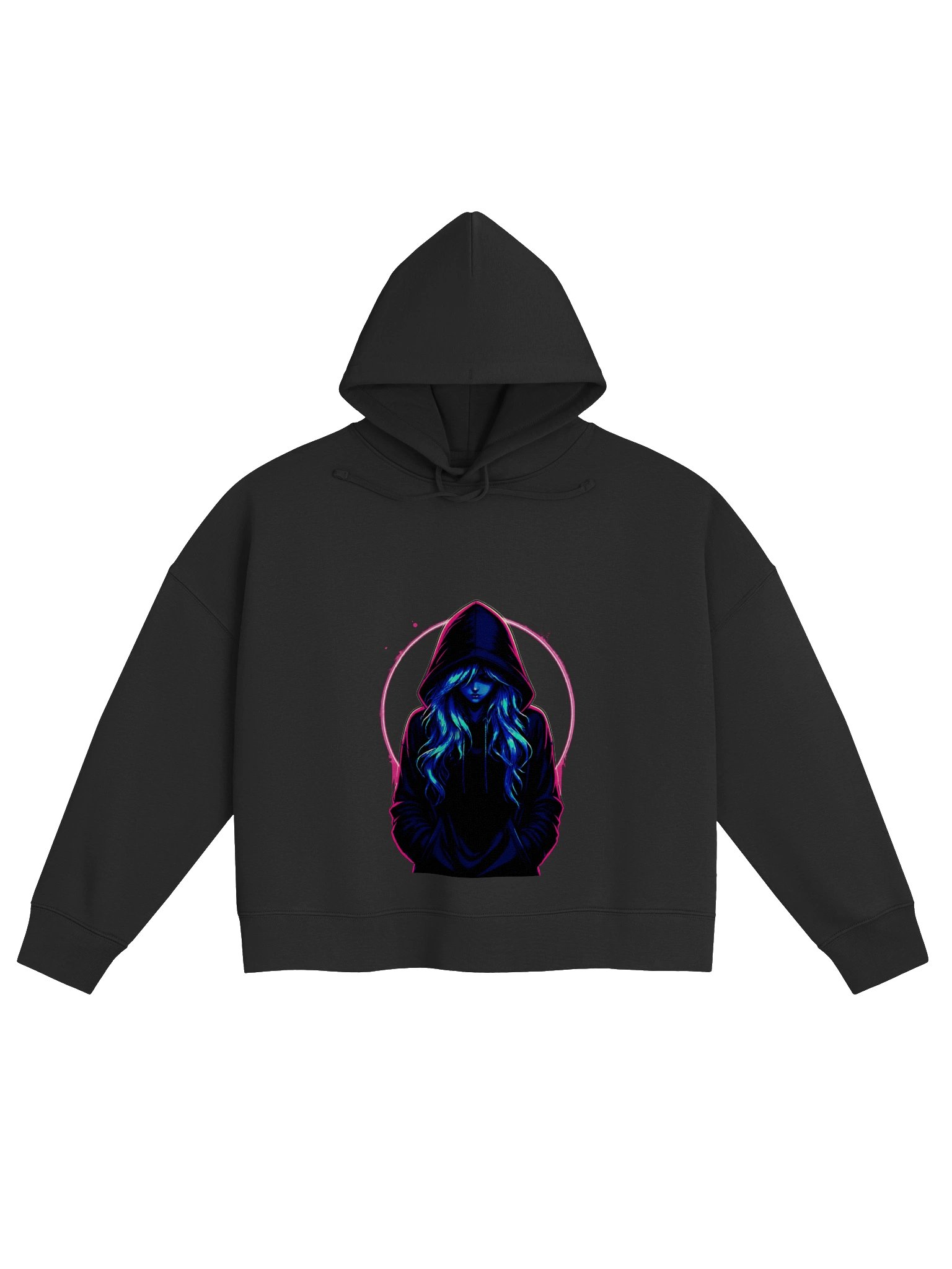 Neon Hooded Cyberpunk Hoodie product image (4)