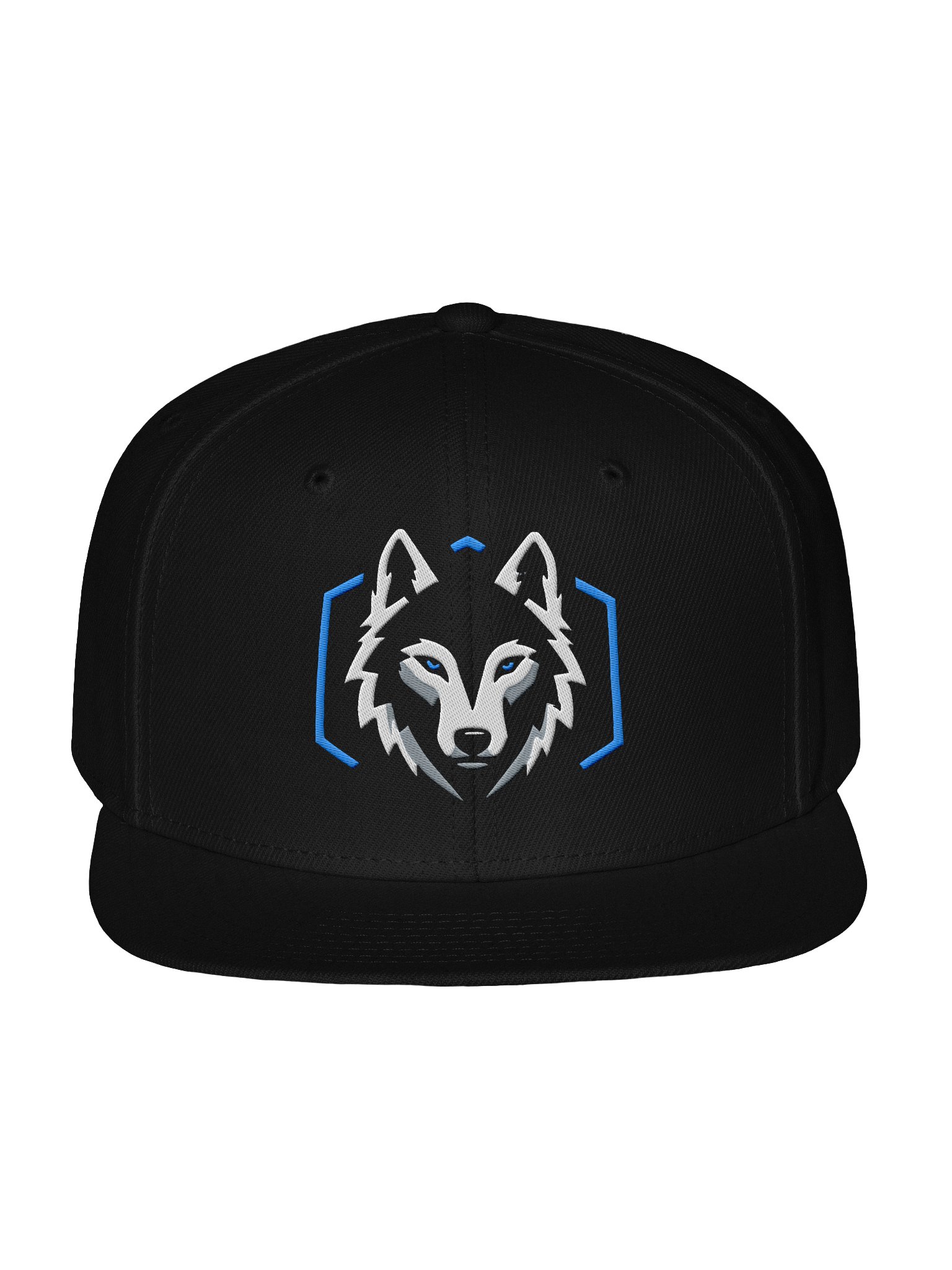 Blue Wolf Emblem Snapback Cap product image (1)