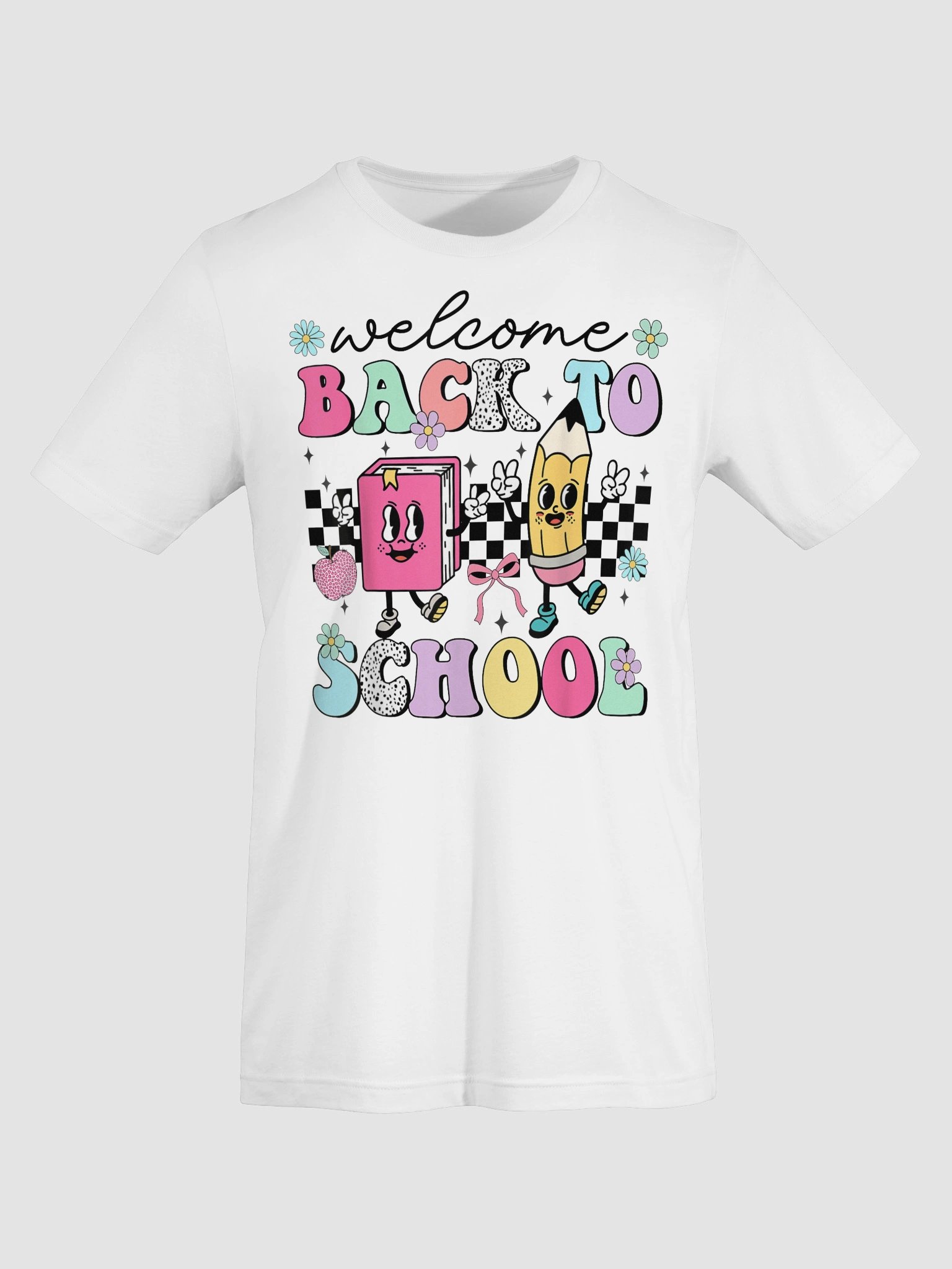 Welcome Back To School Teachers Students First Day Unisex T-Shirt product image (7)