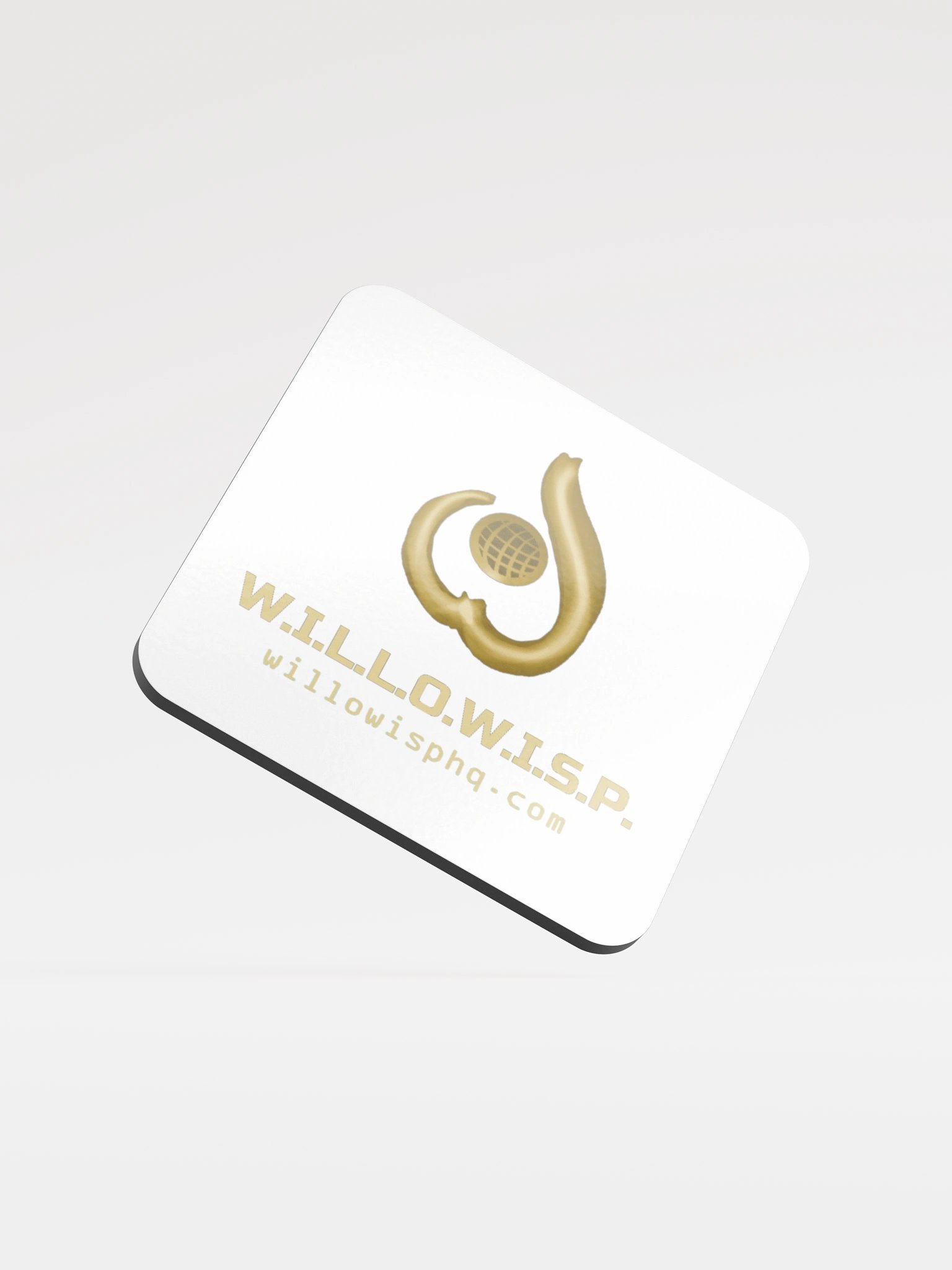 WILLOWISP Base Cork Coaster (white) product image (1)