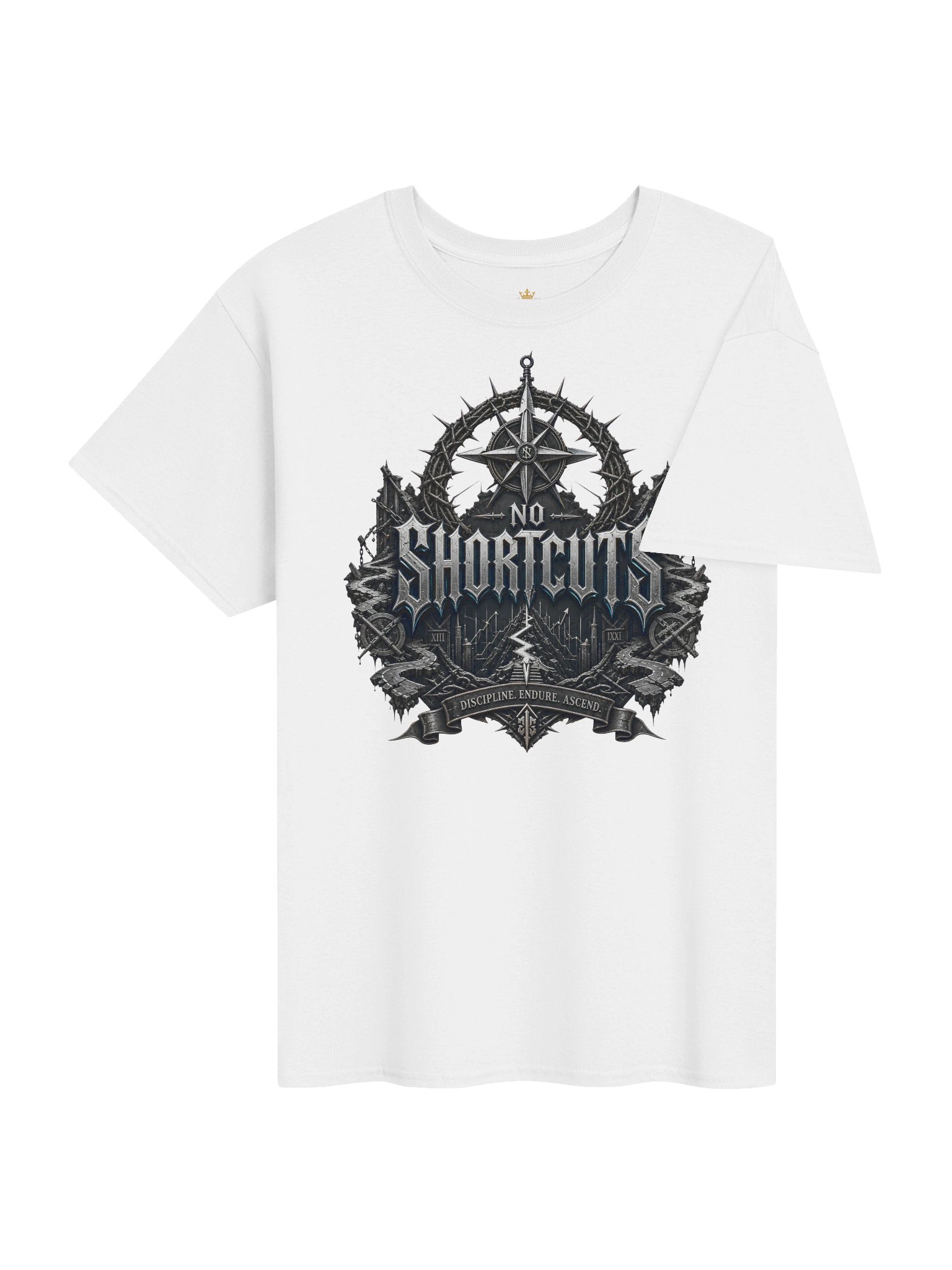 NO SHORTCUTS T-SHIRT product image (50)