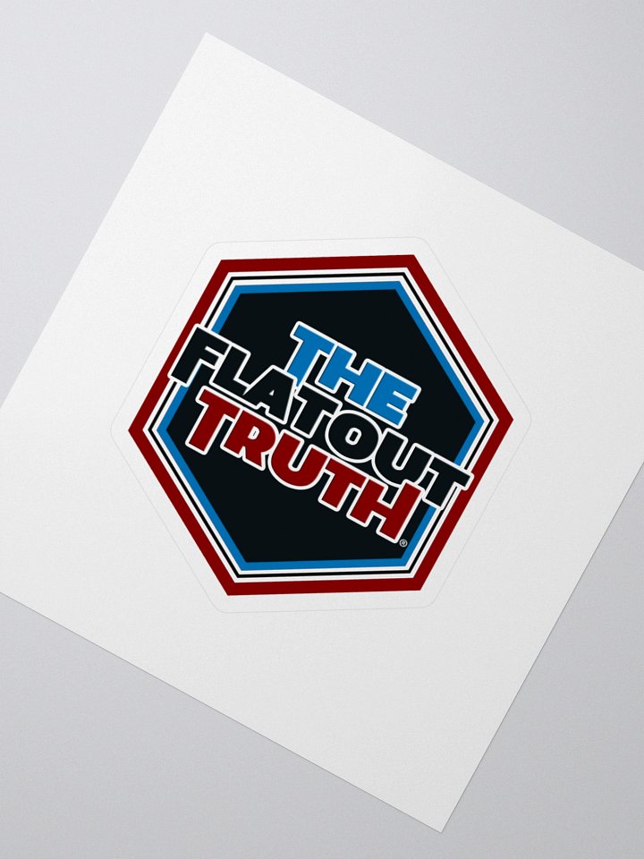 TFOT Red Hex Kiss Cut Stickers product image (2)