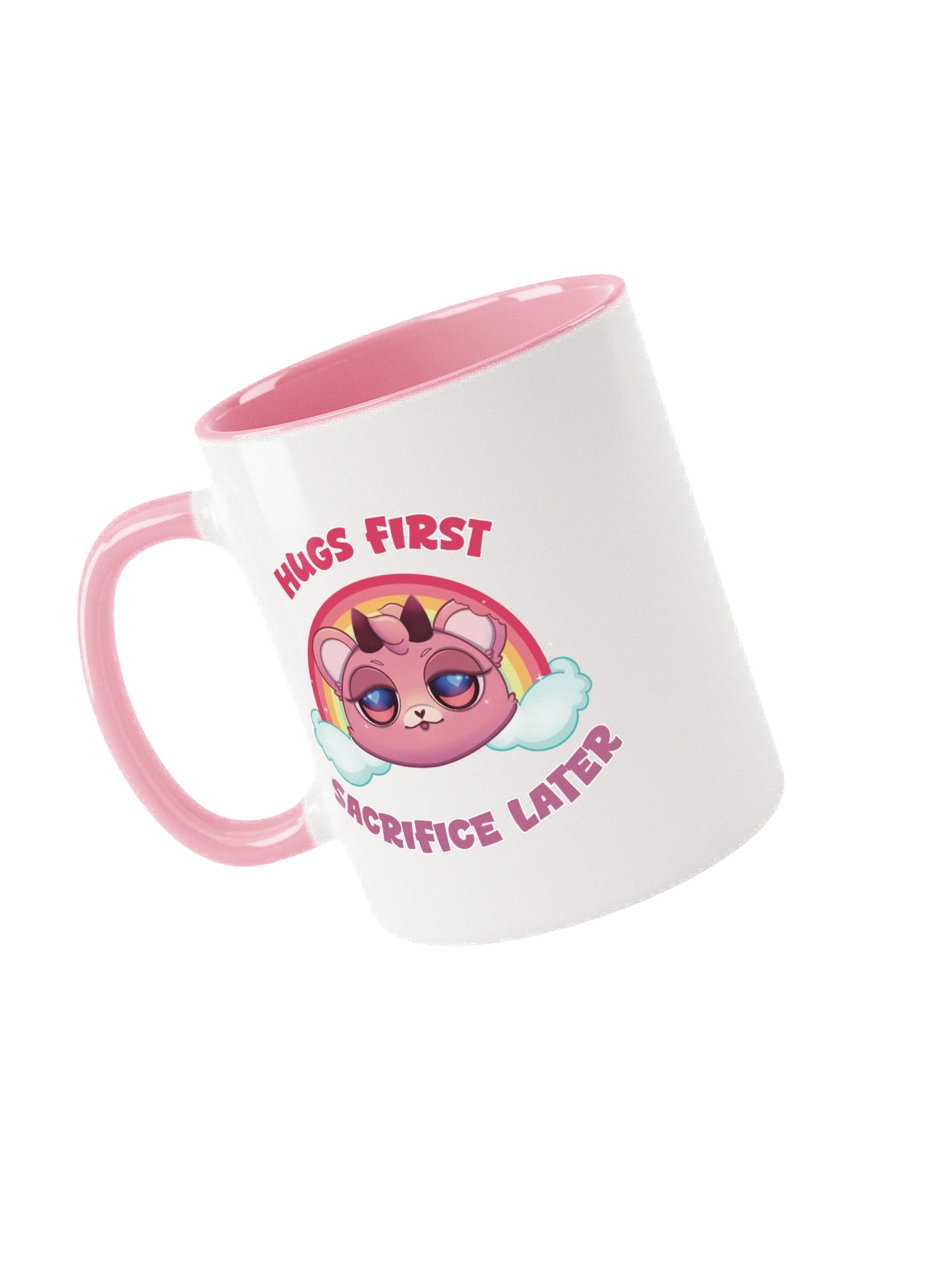 Hugs First, Sacrifice Later Ceramic Mug product image (3)