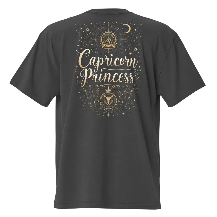 Regal Capricorn Princess Faded T-Shirt product image (2)