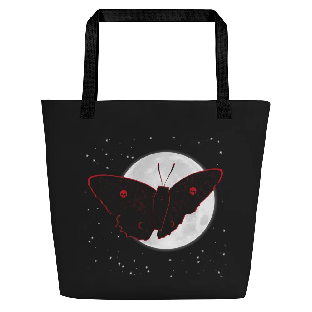 Gothic Butterfly Tote Bag product image (3)