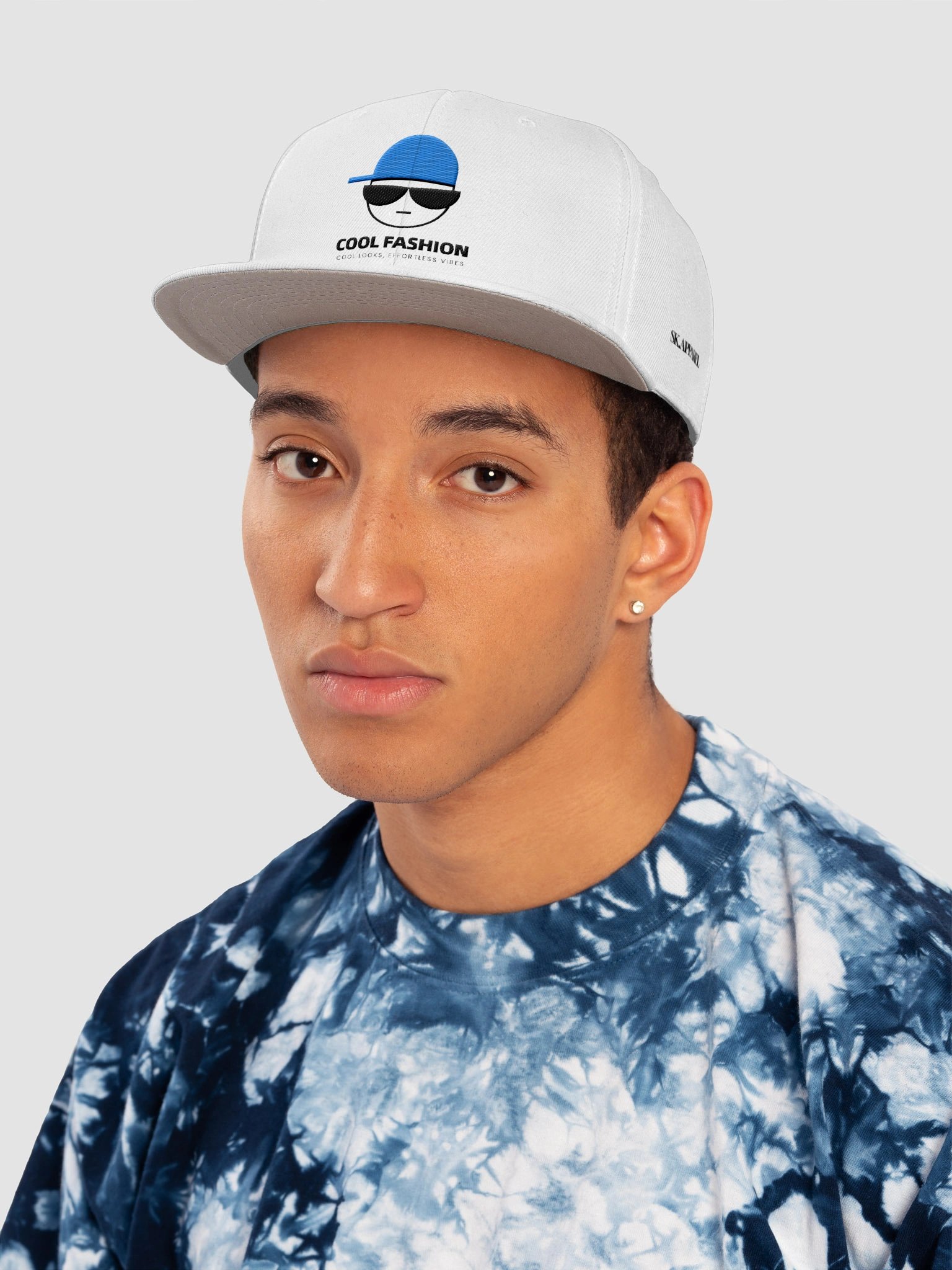 Bold Blue Dome Otto Snapback product image (6)