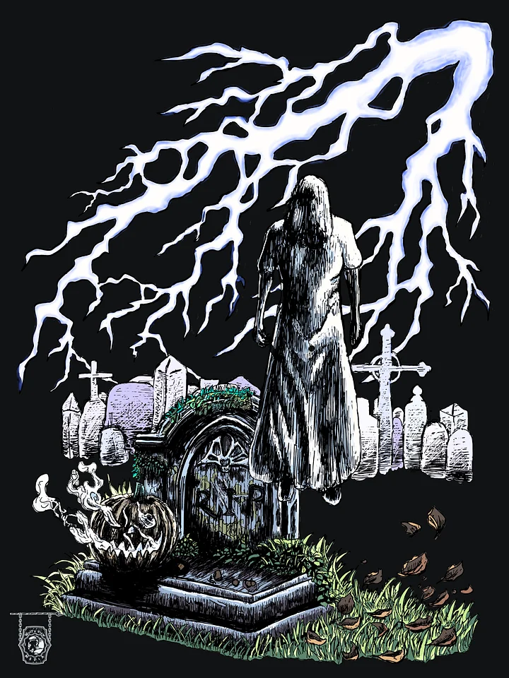 Phantom V- Halloween Night (Color Variant)- Poster Print (Black Background) product image (1)