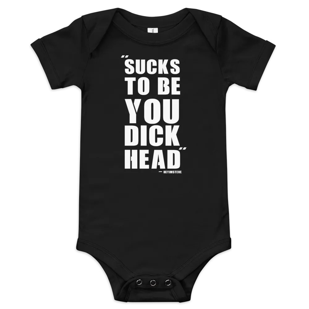 Sucks to be you baby vest product image (1)