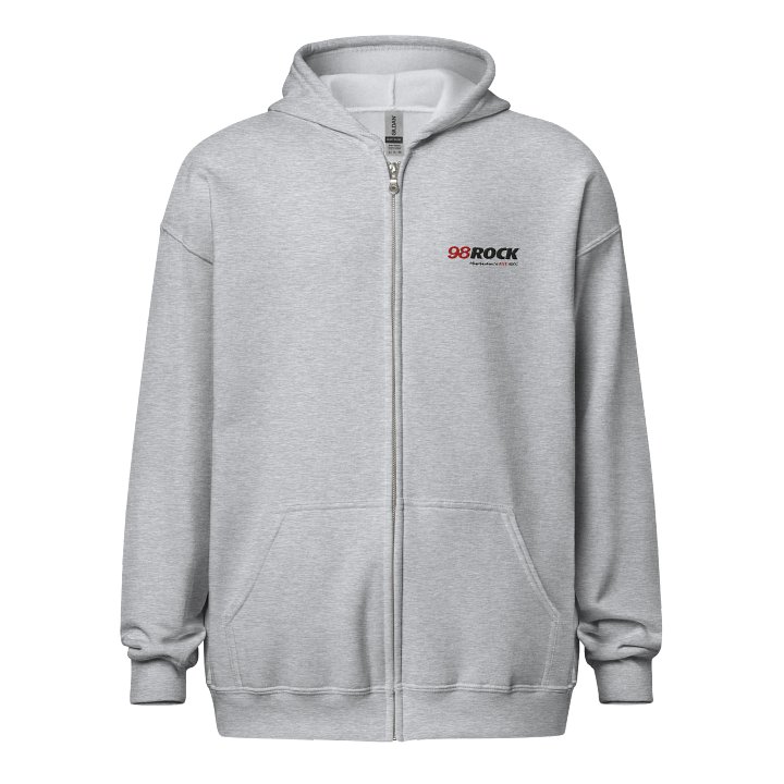 98 Rock Zip Up Embroidered Hoodie product image (5)