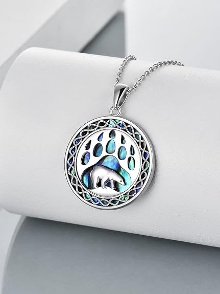 Polar Bear Pendant w/Chain product image (1)
