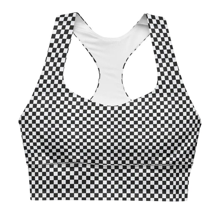 Check Mate Sports Bra product image (1)