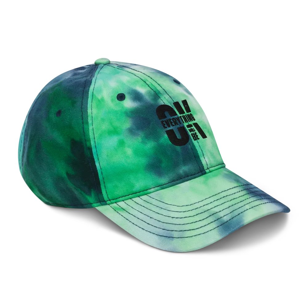 Groovy Tie-Dye Sportsman Dad Hat product image (6)