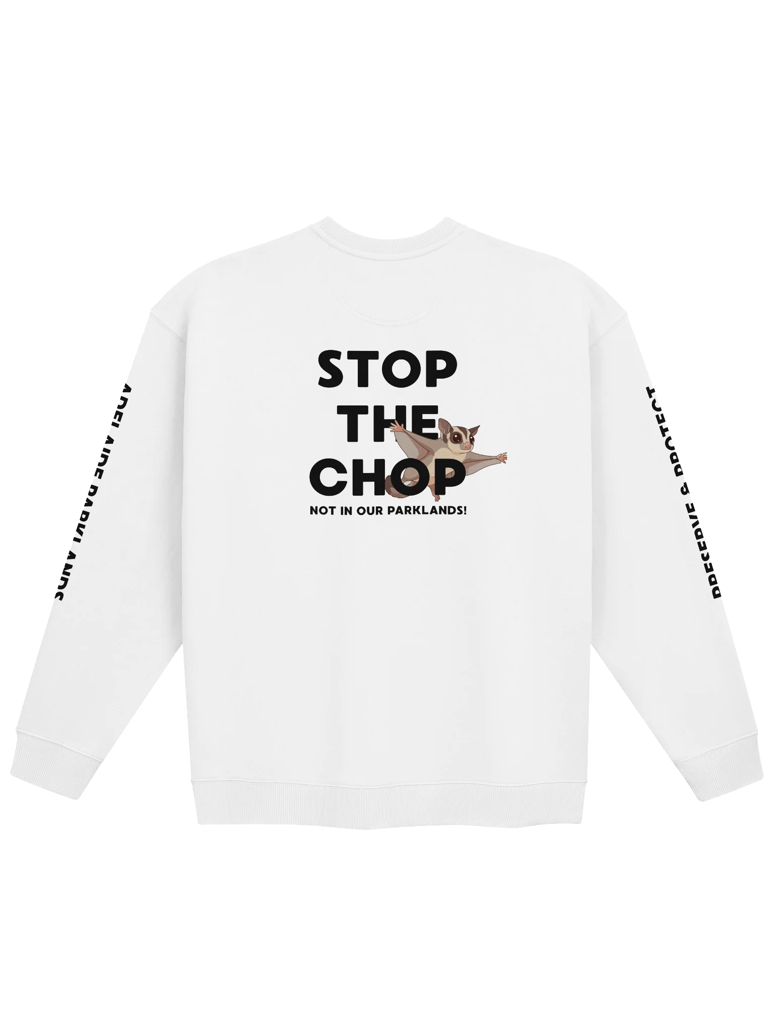 STOP THE CHOP | Sugar Glider | Unisex | Premium Organic Oversized Sweatshirt product image (1)
