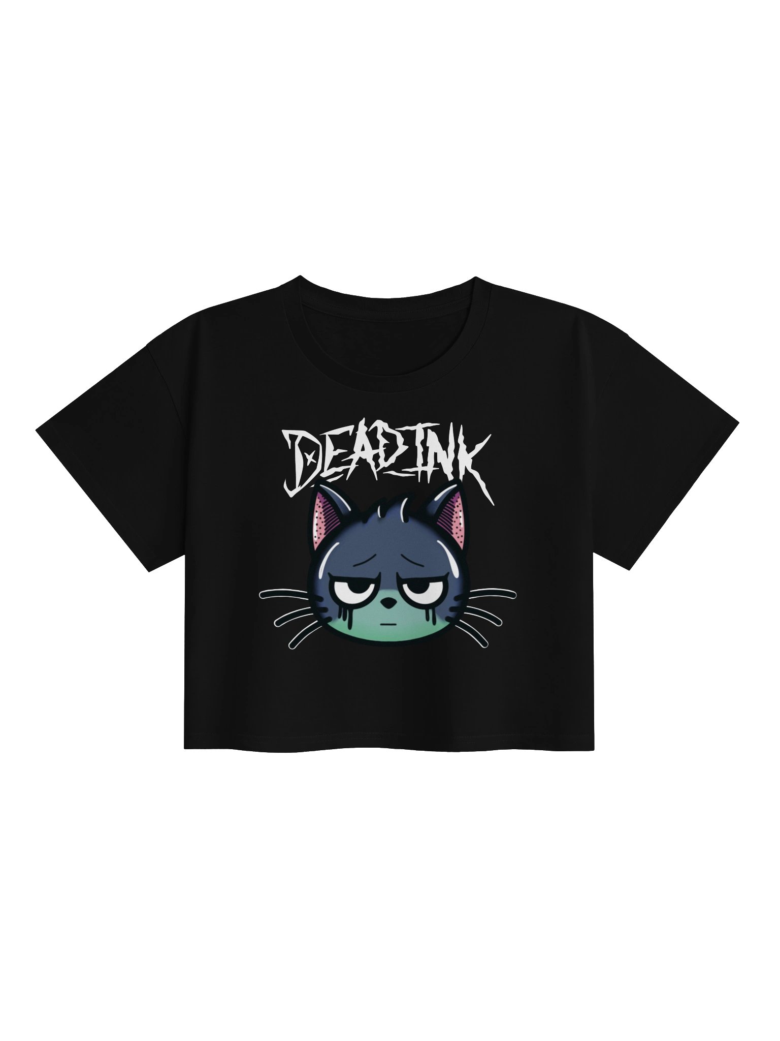 Blue Cat Logo Crop Tee product image (1)