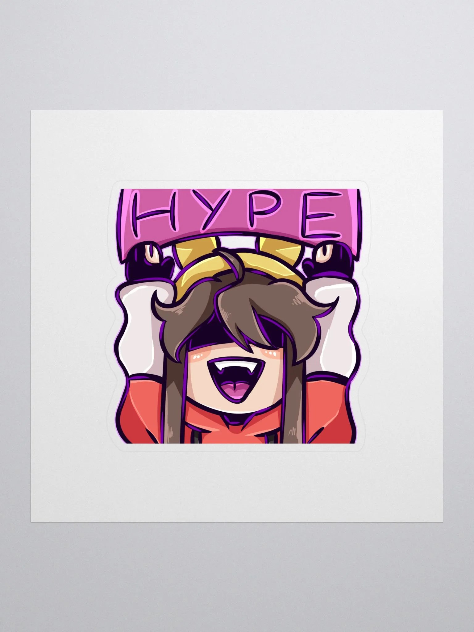 GE3T3E Hype Sticker product image (1)