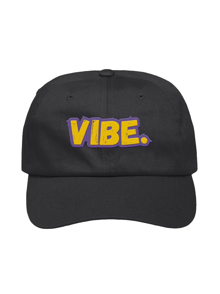 VIBE. Classic Black Cap – Bold Streetwear Style product image (1)