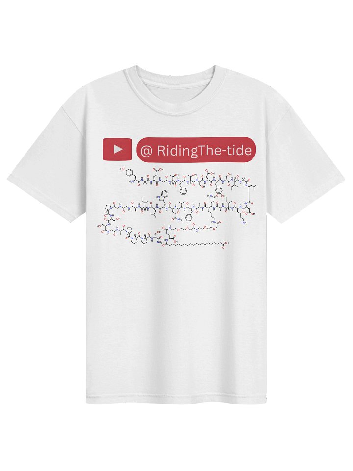 Riding the -tide Classic Crewneck Shirt (White) product image (1)