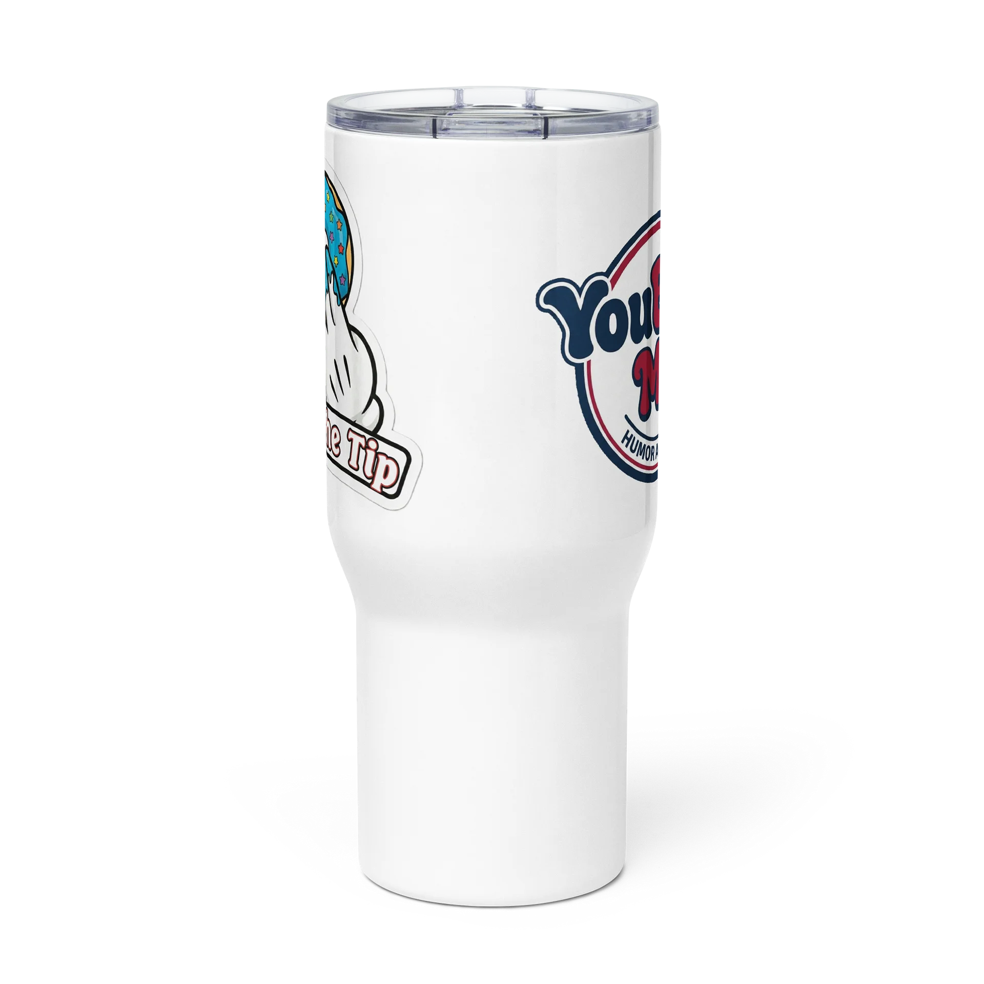 Just The Tip - Stainless Steel Travel Mug with Handle - 40oz product image (2)