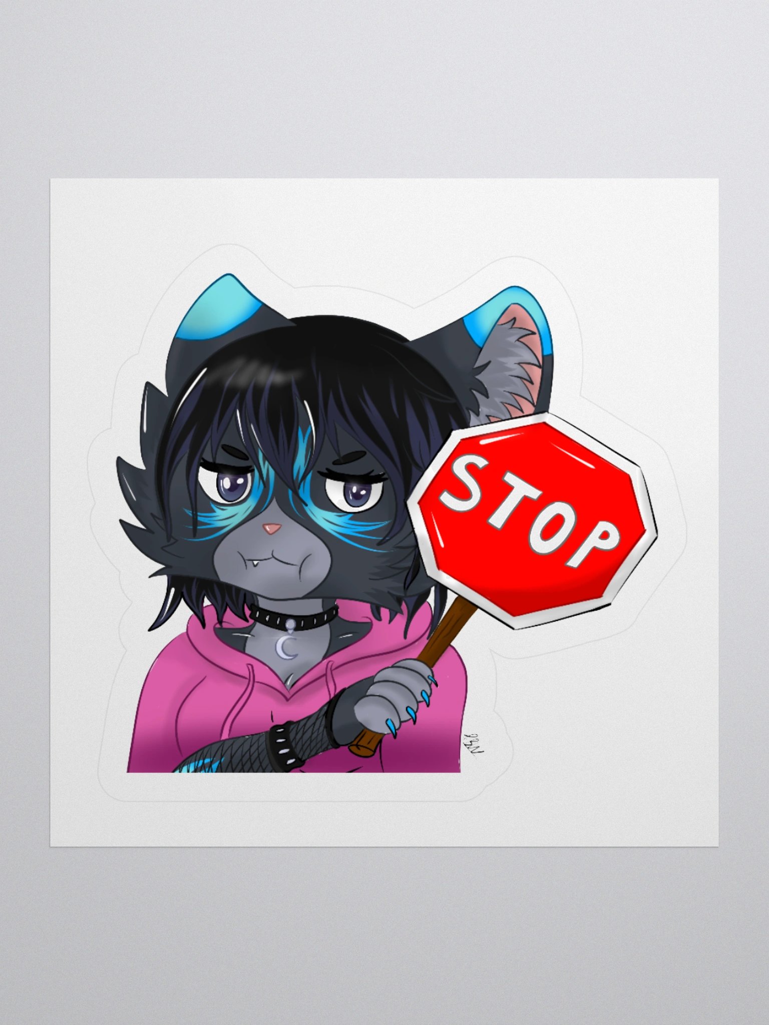 "Seriously Stop" Rascano Sticker product image (2)