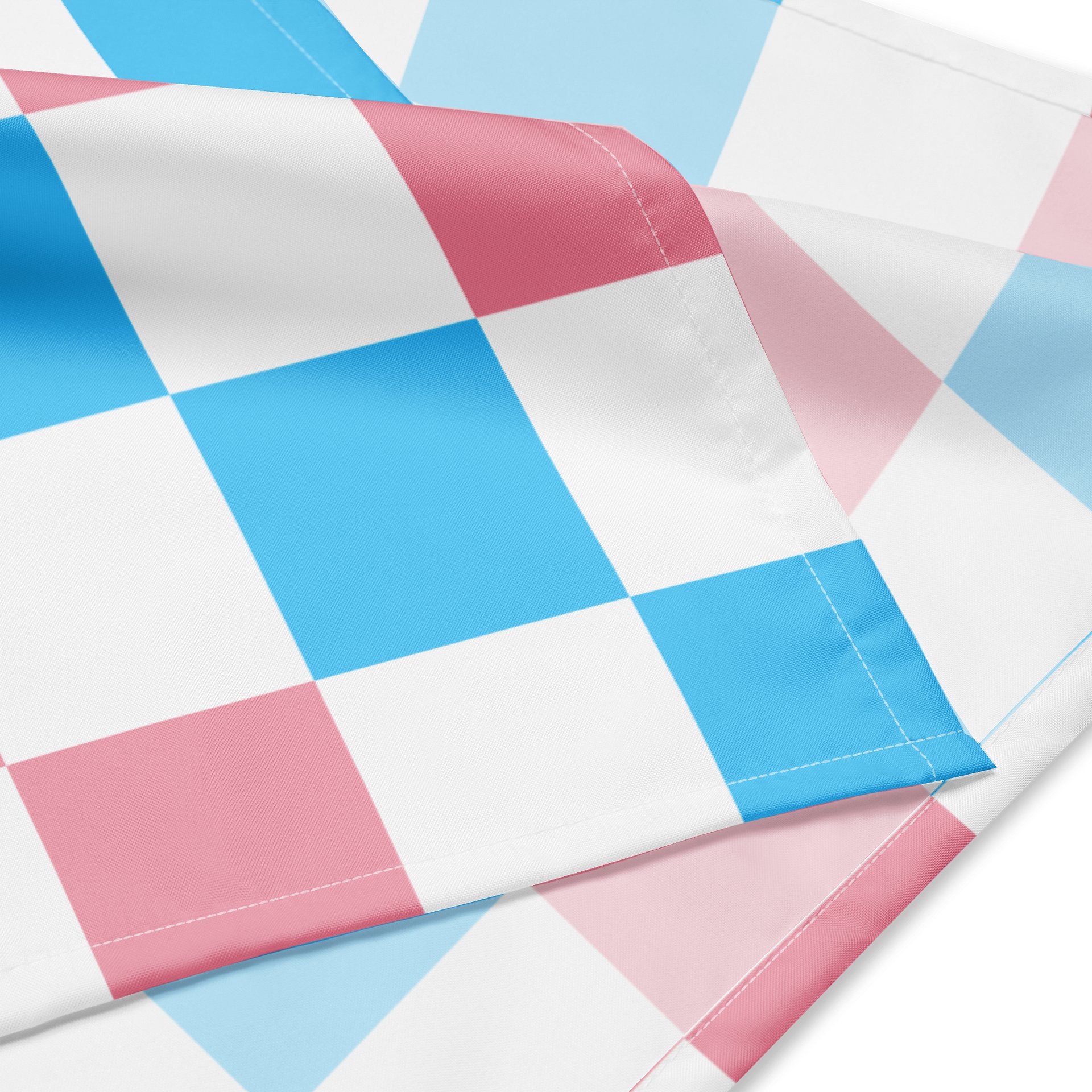Trans Checkered Bandana product image (2)