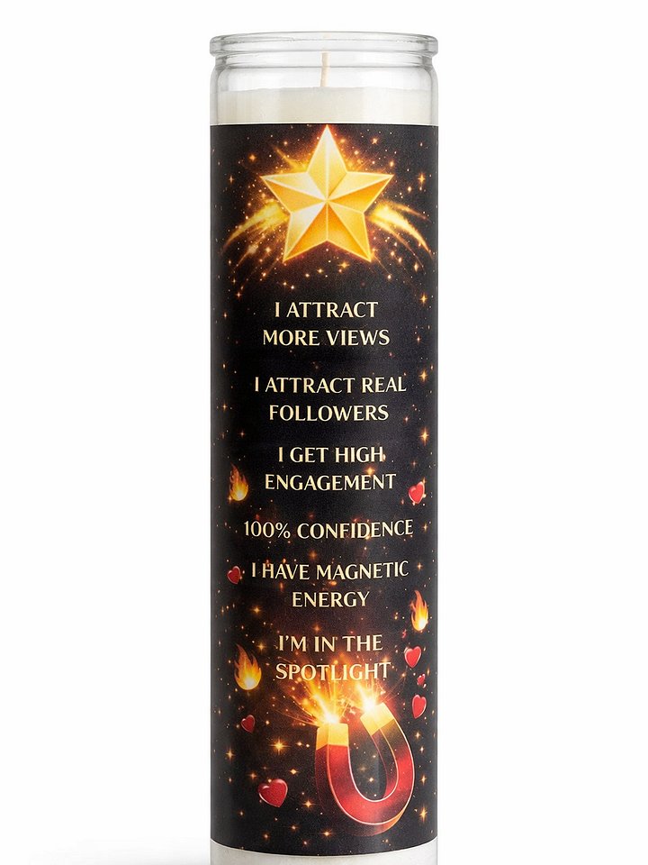 Social Media Superstar Candle product image (1)