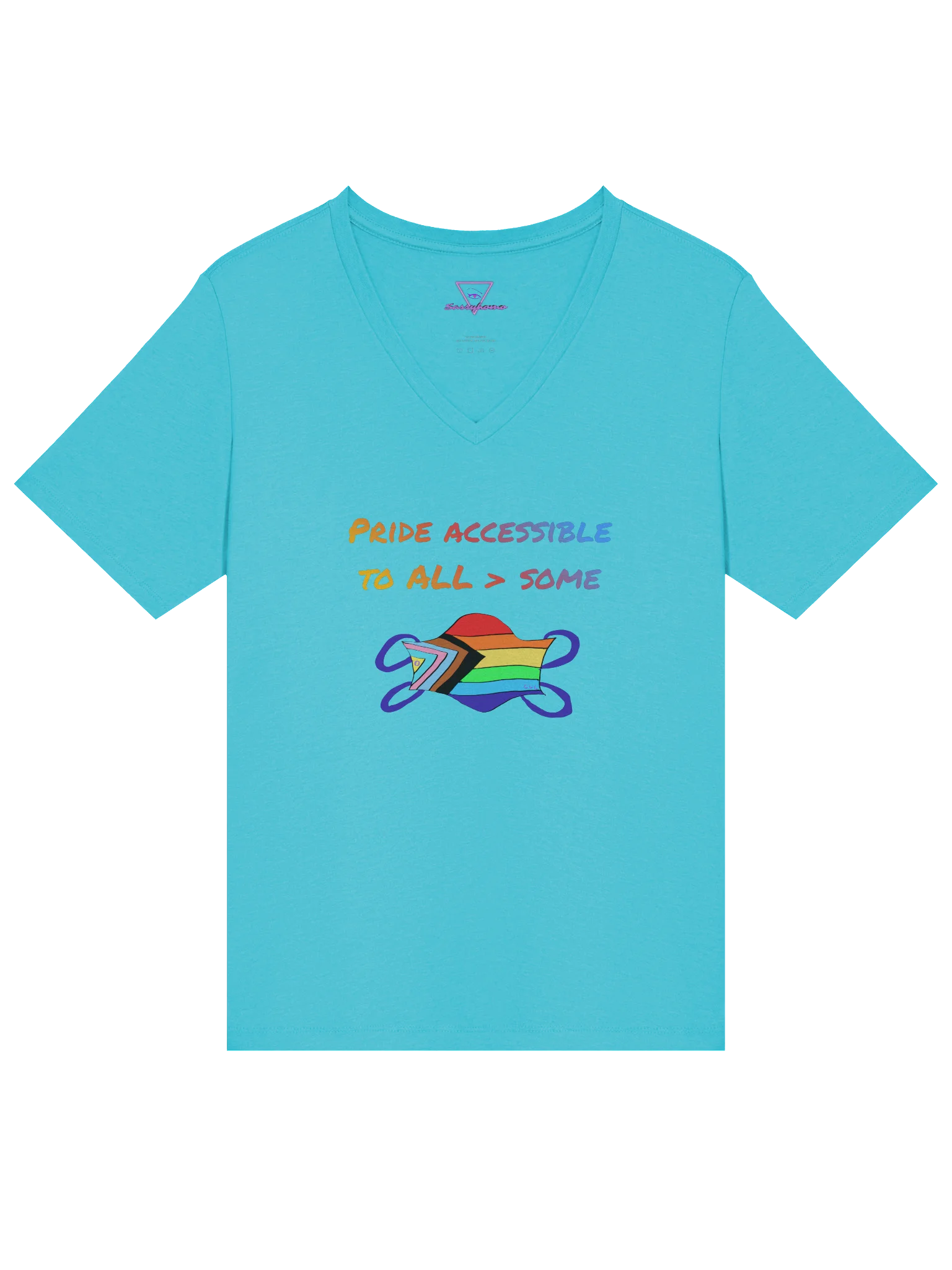 Pride Accessible to All > Some V-neck tee product image (3)