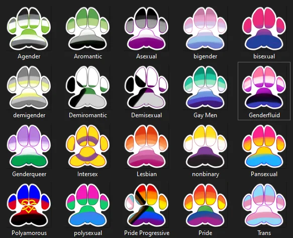 Pride Paw - Emotes product image (1)