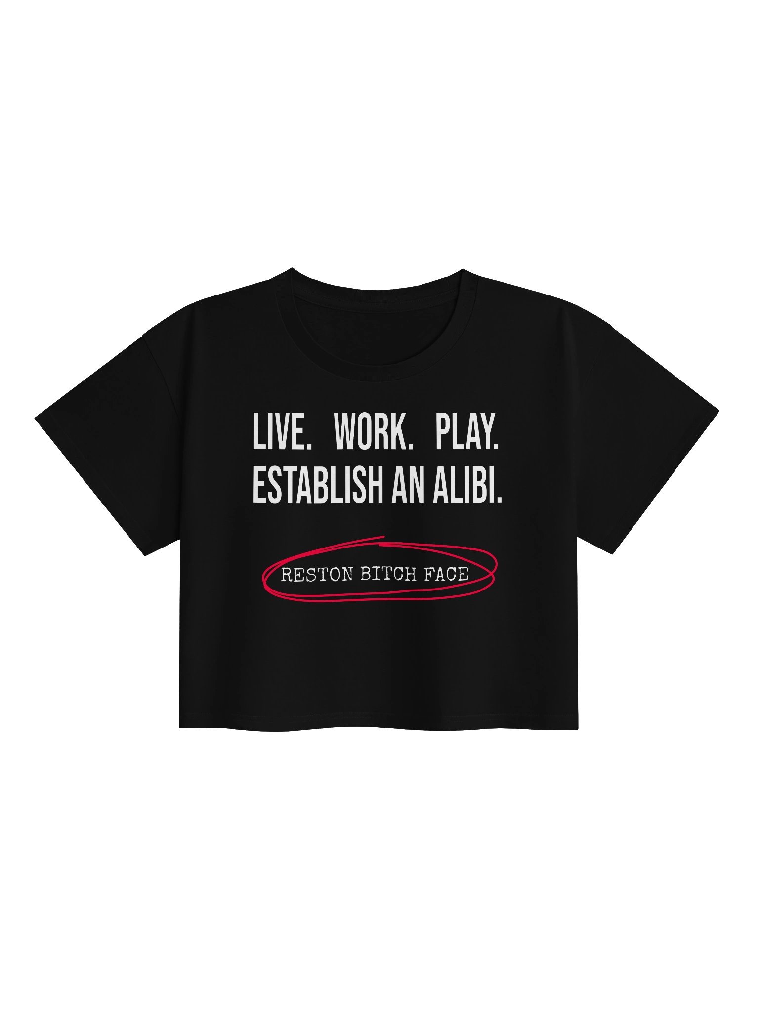 Person of Interest (Crop Top) product image (1)