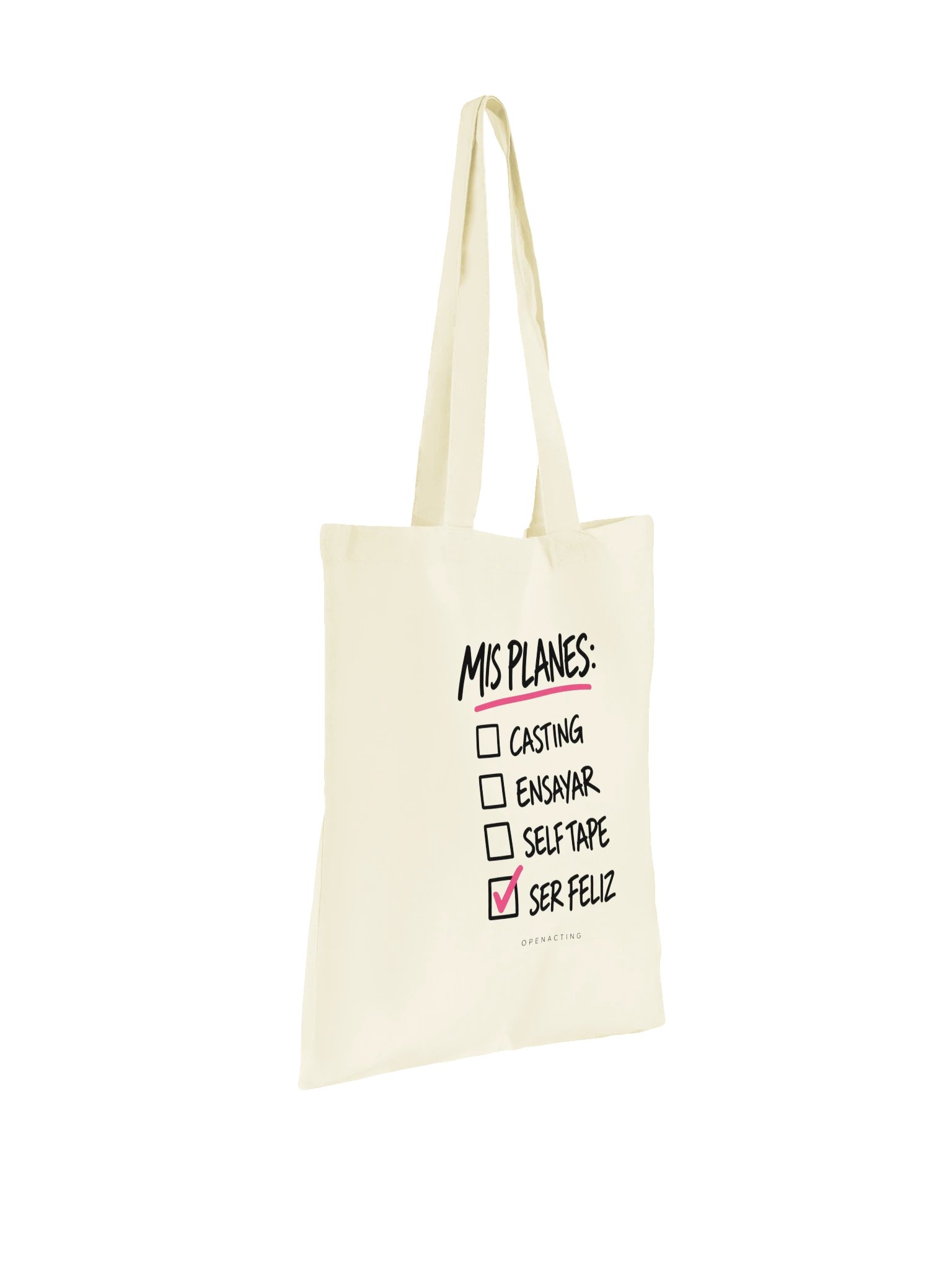 Bolsa de tela «Mis planes» product image (4)