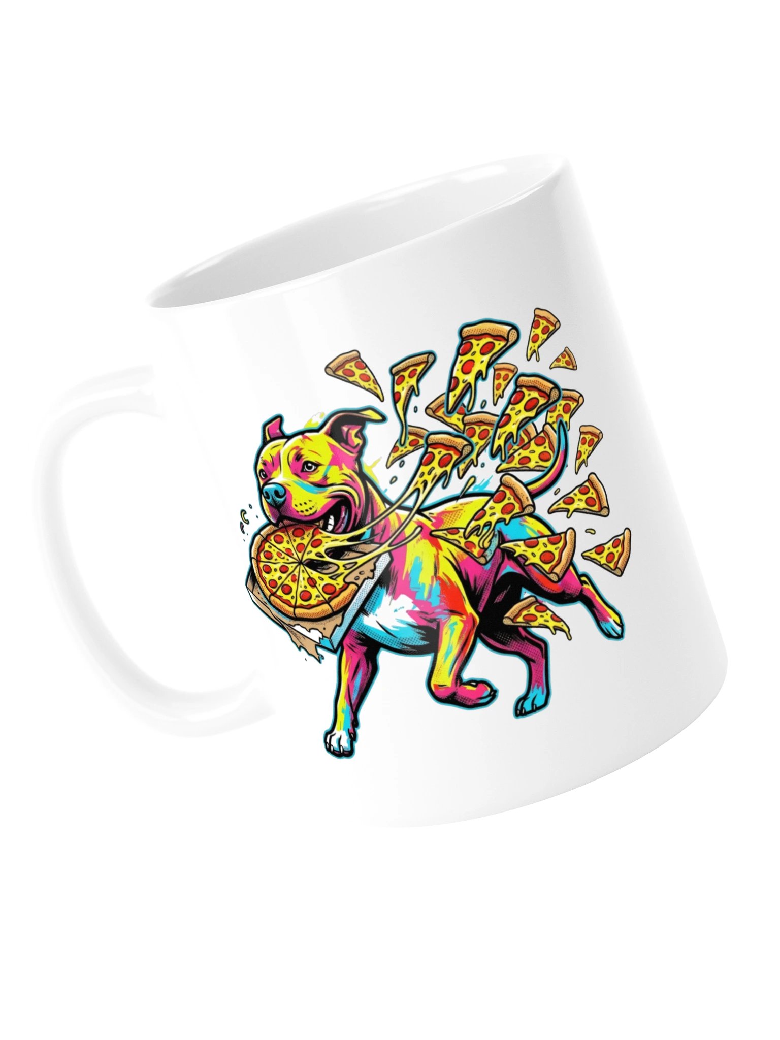 Pizza Heist Pit Bull Mug product image (5)