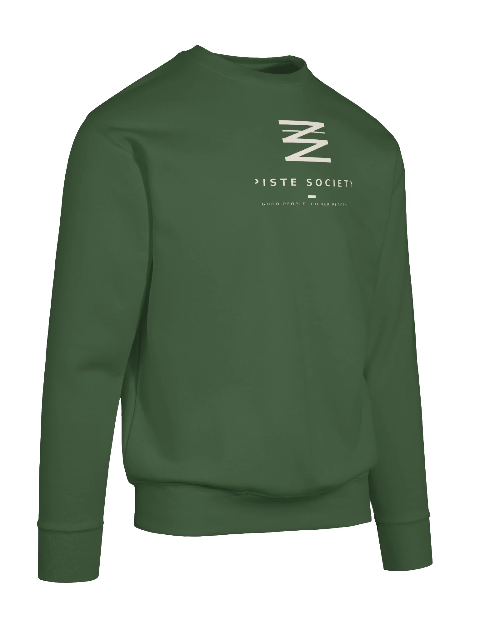 PISTE SOCIETY Wordmark Crewneck – Forest product image (11)