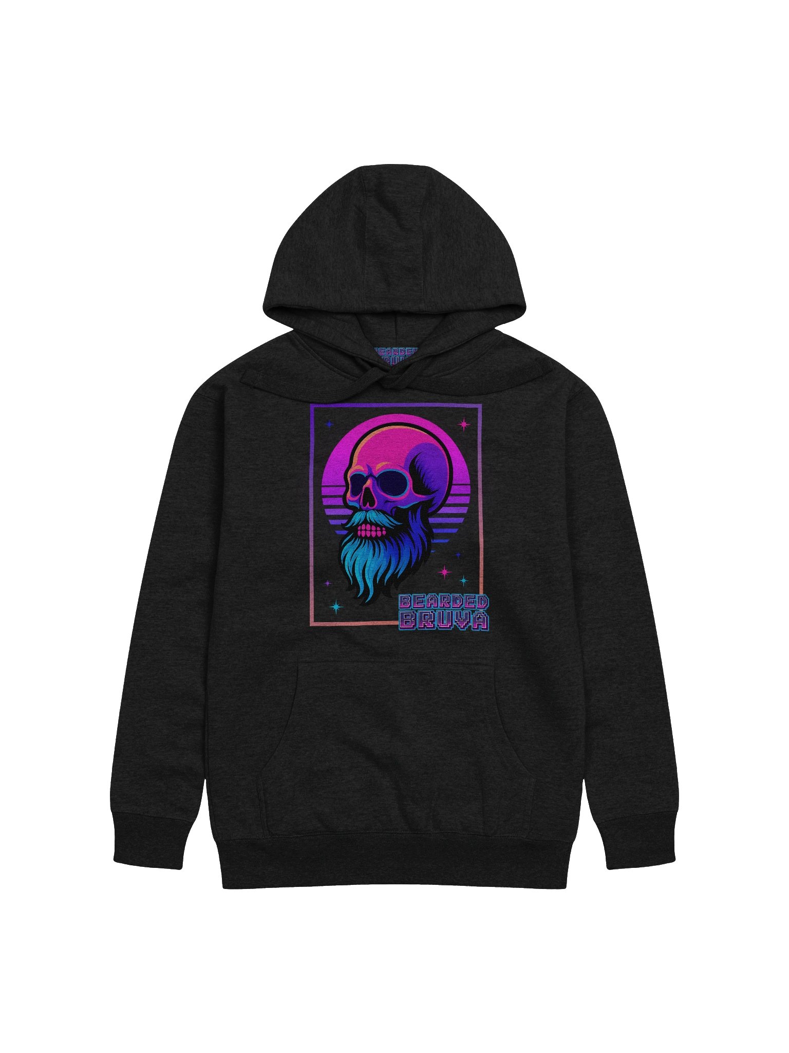 Pixelated BeardedBruva Hoodie product image (3)