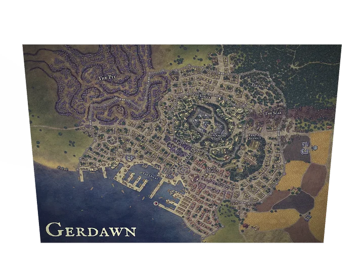 Gerdawn Map Poster product image (2)