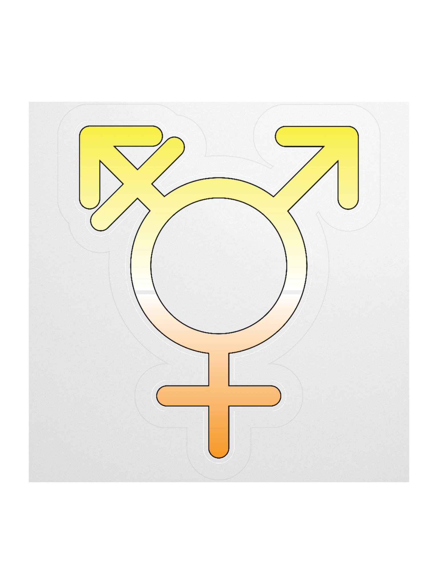 Maverique Transgender Symbol Sticker product image (3)