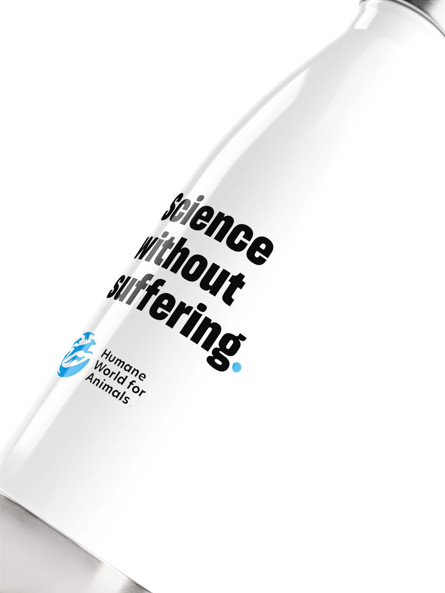 Science without suffering, Stainless Steel Water Bottle product image (5)